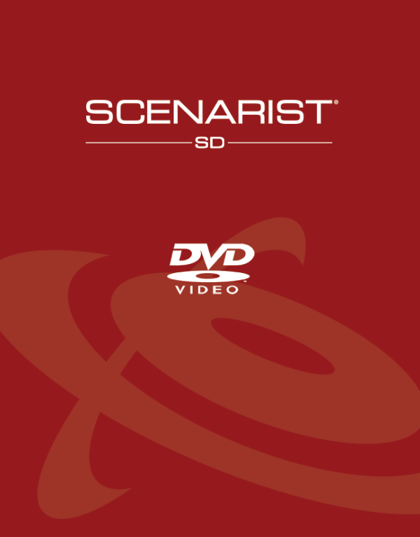 Scenarist SD product artwork with the DVD-Video mark